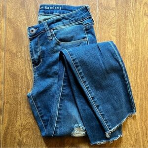 Articles Of Society Women’s Med Wash Blue Stretch Skinny Denim Jeans size 26